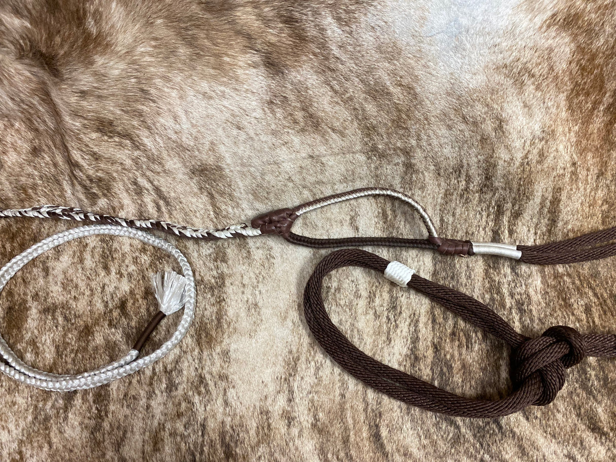 Cuerda American Pro Bull - Marrón y blanca LT 9/7