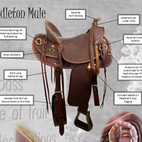 The Classic Slick Fork Mule Saddle