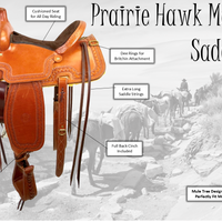 The Classic Prairie Hawk Mule Saddle
