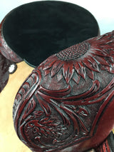15.5" Sunflower Barrel Saddle