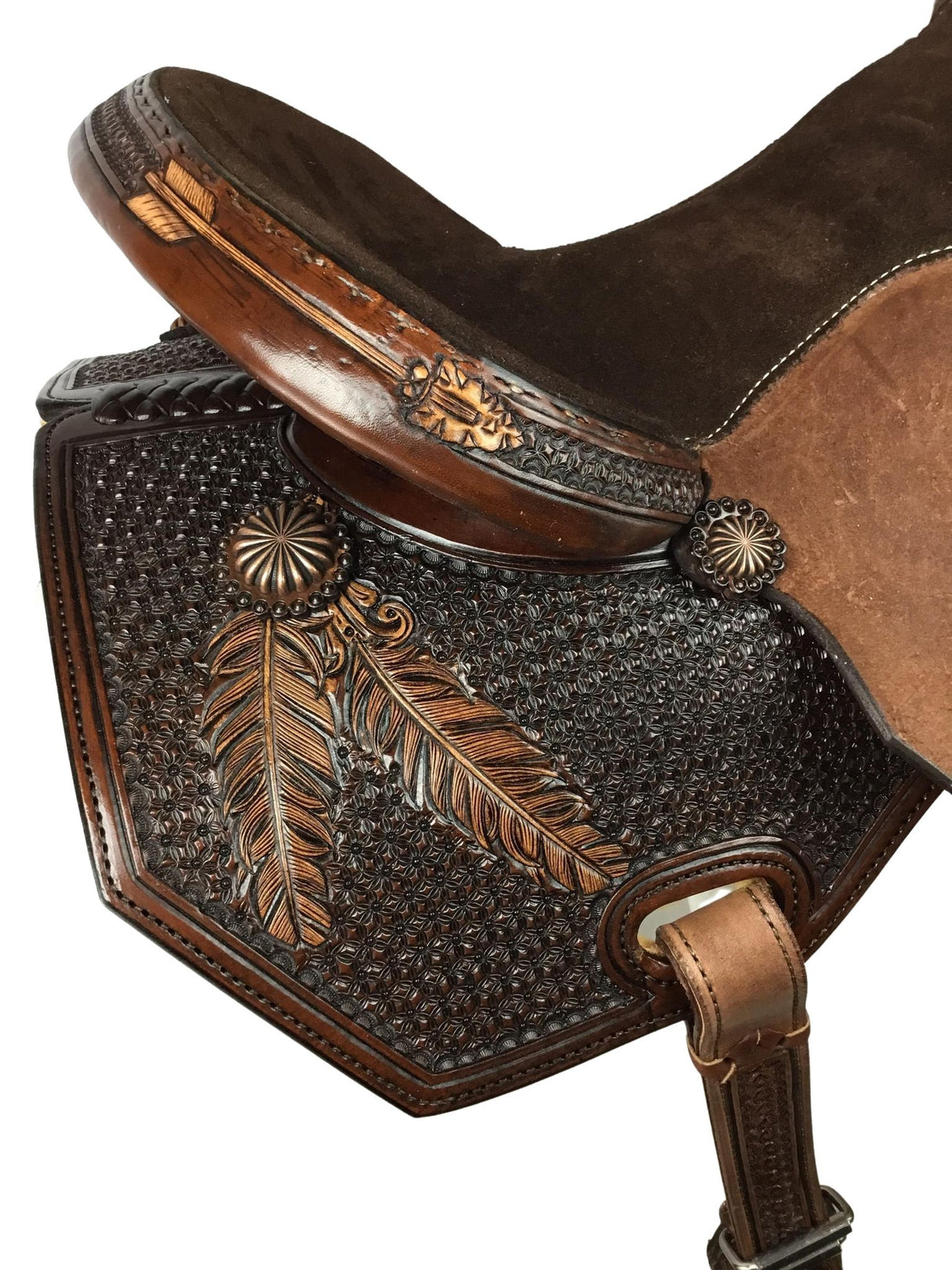 Sillín de barril Eagle Wing 14.5