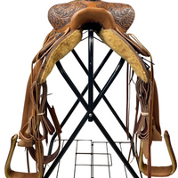 Lightweight Folding Saddle Rack